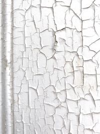 Full frame shot of cracked wall