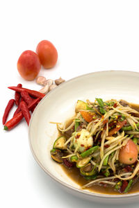 Close-up of salad in bowl