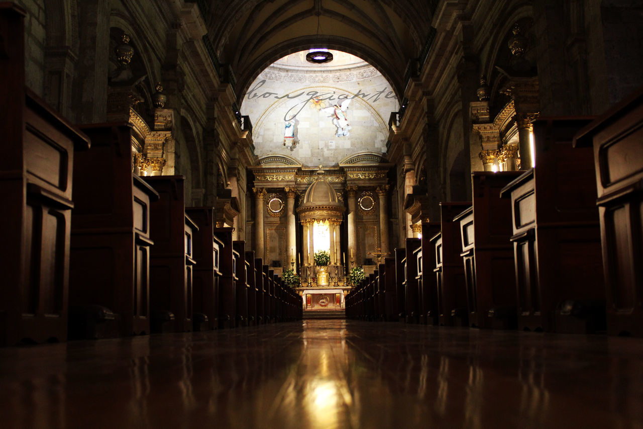 INTERIORS OF CHURCH