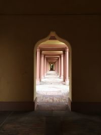 Corridor of building