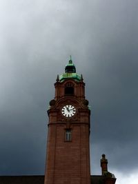 Low angle view of clock tower