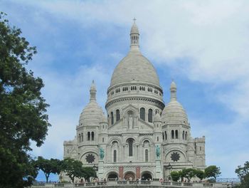 Low angle view of historical building