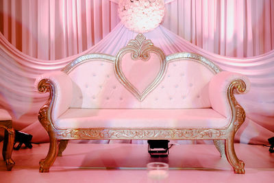 Empty chairs at home