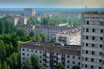 Cityscape against sky