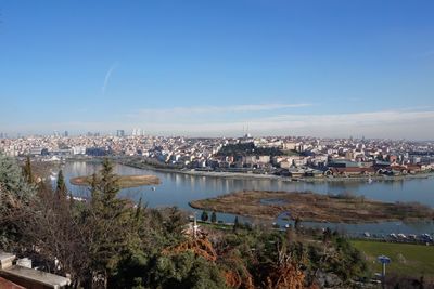 River with buildings in background