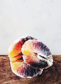 Close-up of fruit on table