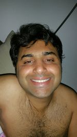 Portrait of smiling young man