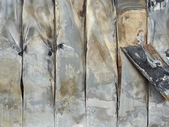 Full frame shot of weathered wall