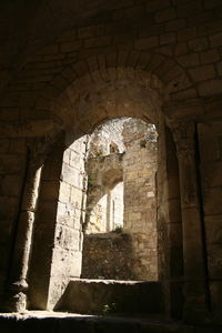 View of old ruin