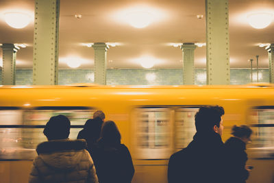 People in bus