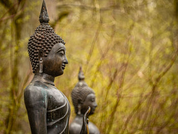 Close-up of buddha statue