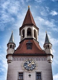 Low angle view of church