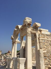 Low angle view of a temple