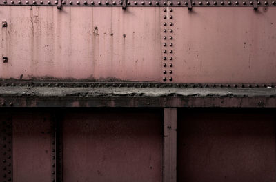 Full frame shot of rusty wall