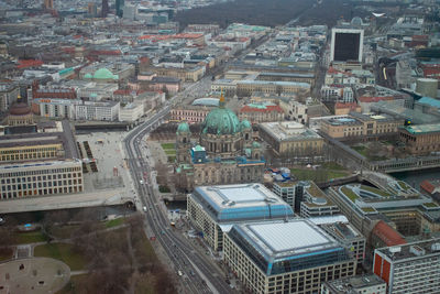 Aerial view of