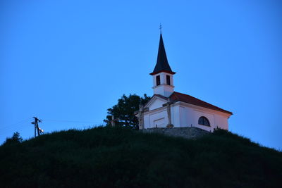 Low angle view of church