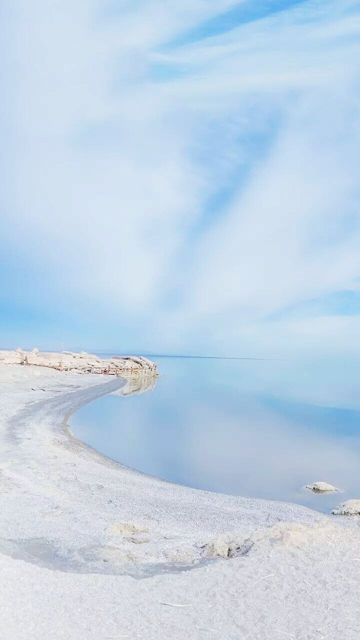 sea, beach, water, nature, tranquility, scenics, beauty in nature, sand, tranquil scene, outdoors, sky, no people, day, horizon over water