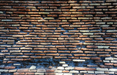 Full frame shot of brick wall