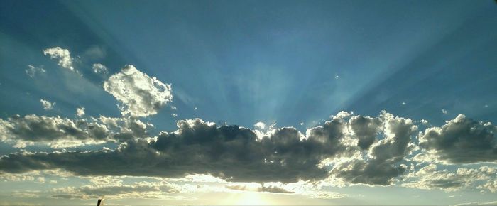 Low angle view of sky