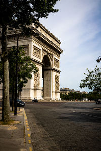 View of historical building against sky