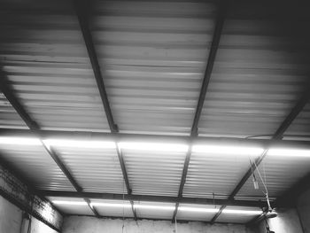 Low angle view of ceiling