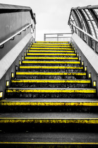 Low angle view of stairs