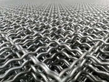 Full frame shot of metal chain