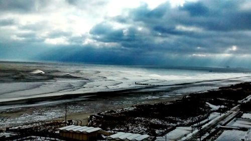 Scenic view of cloudy sky