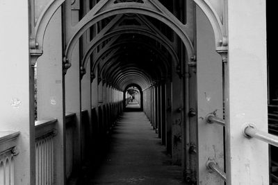 Walkway of building