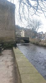 River with buildings in background