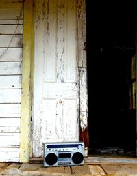 View of abandoned building