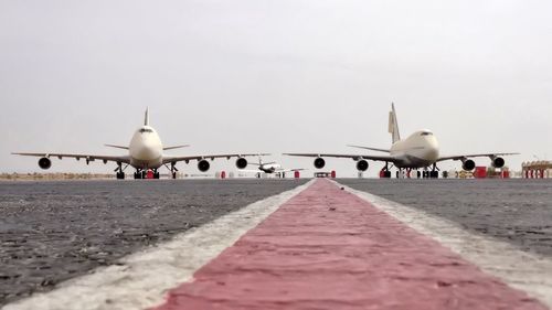 Boeing 747. tozeur, tunisia.