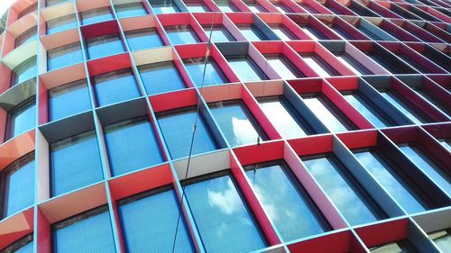 Low angle view of modern building