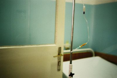 Close-up of water on floor