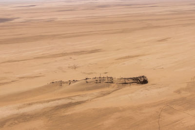 Remains of a ship in skeleton coast