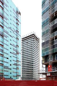 Low angle view of modern building