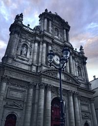 Low angle view of cathedral against sky