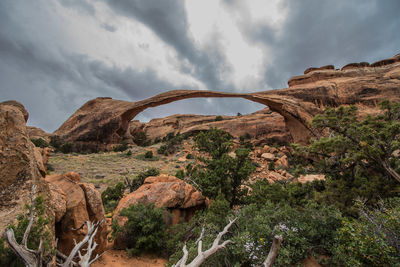 Panoramic view of landscape against sky