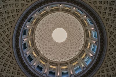 Low angle view of ceiling