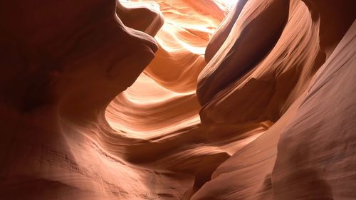 Full frame shot of rock formations,antelope canyon,usa