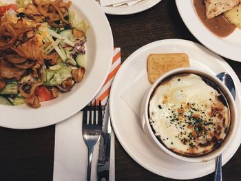 Close-up of food in plate