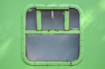 Full frame shot of old door