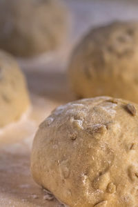 Close-up of bread in store