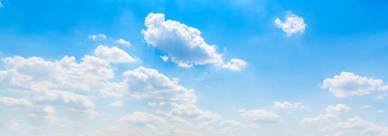 Low angle view of clouds in sky