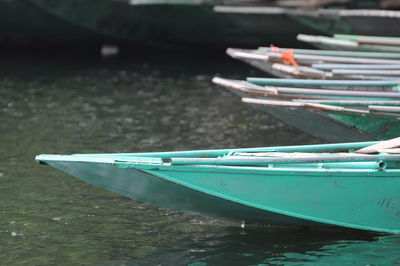 Boats in sea