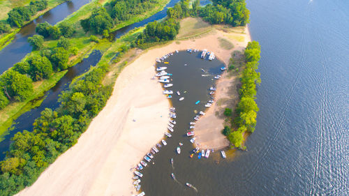 Aerial view of landscape