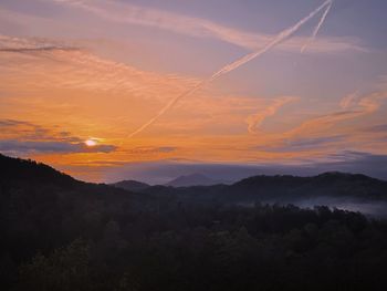 The smoky mountains of tennessee. 