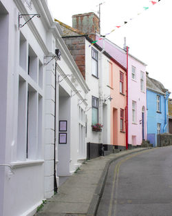 Alley amidst buildings in city