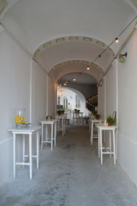Table and chairs at home