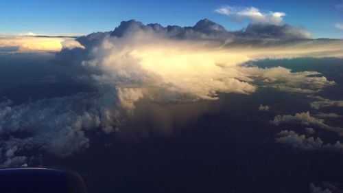 Aerial view of landscape